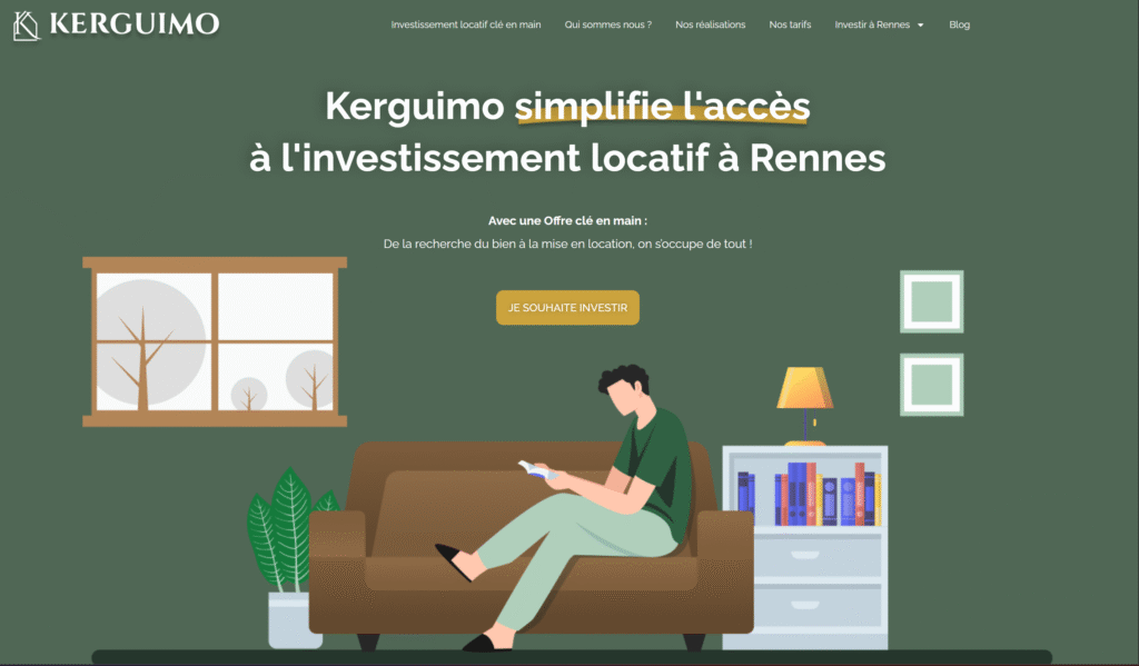 Kerguimo investissement locatif clé en main à Rennes