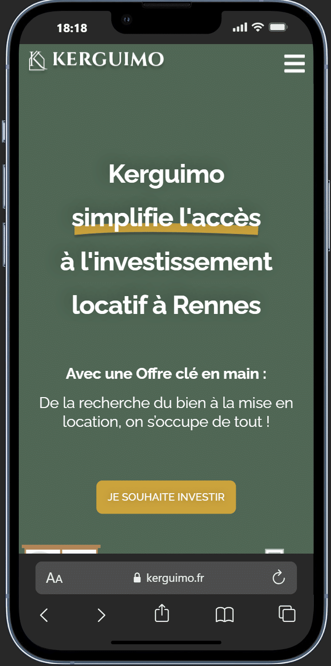 Kerguimo investissement locatif clé en main à Rennes