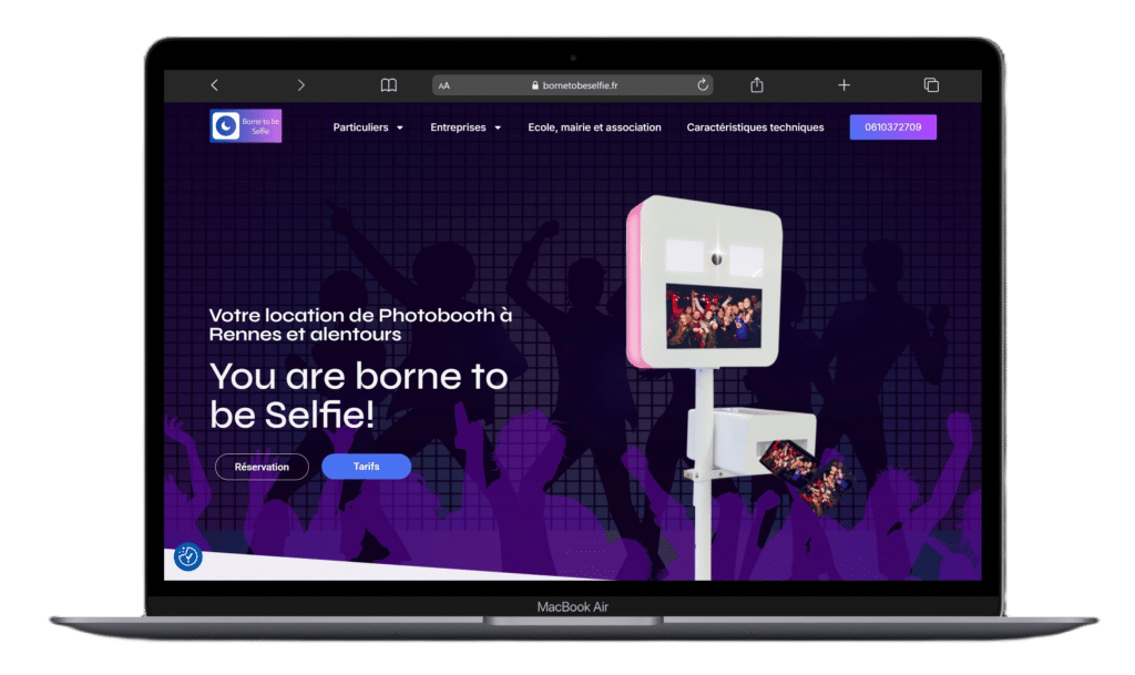 Site de location de photobooth à Rennes