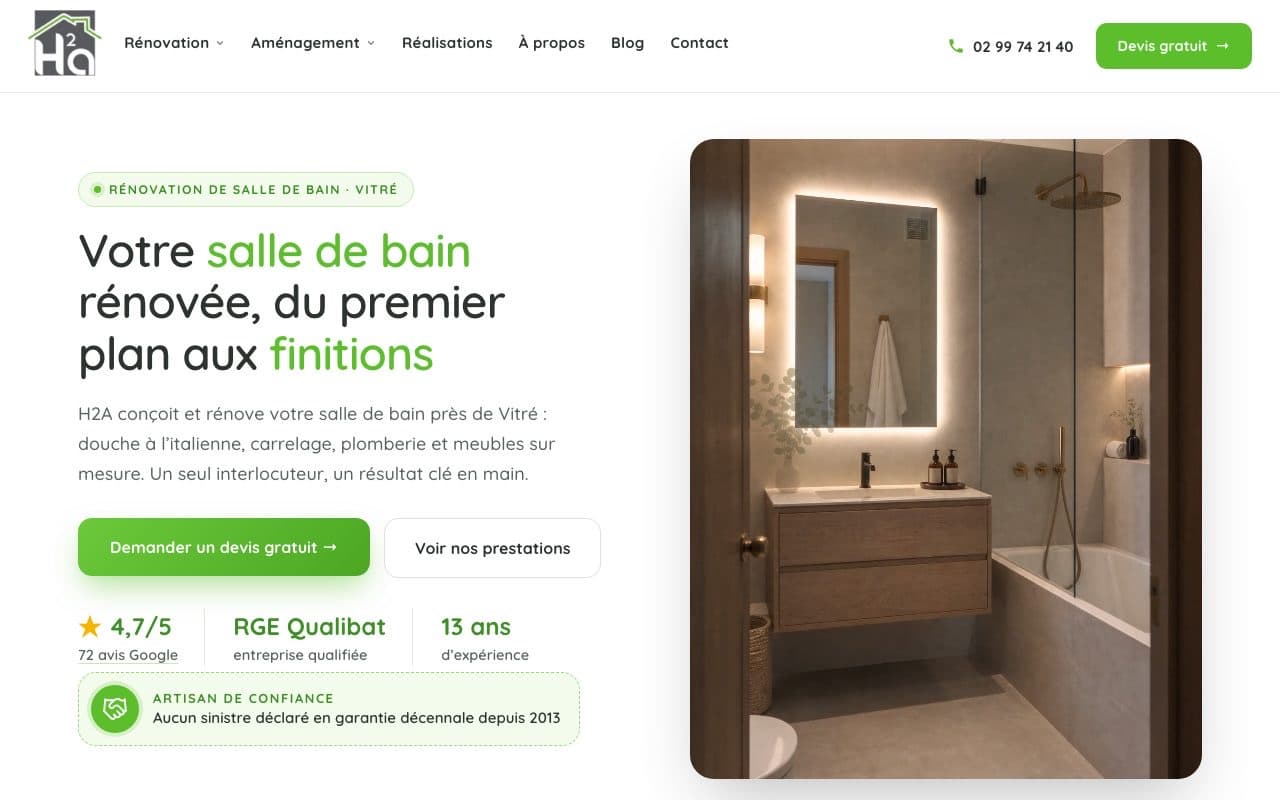 Site de H2A